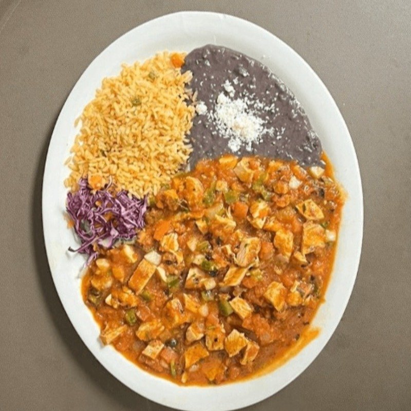 Pollo a La Mexicana