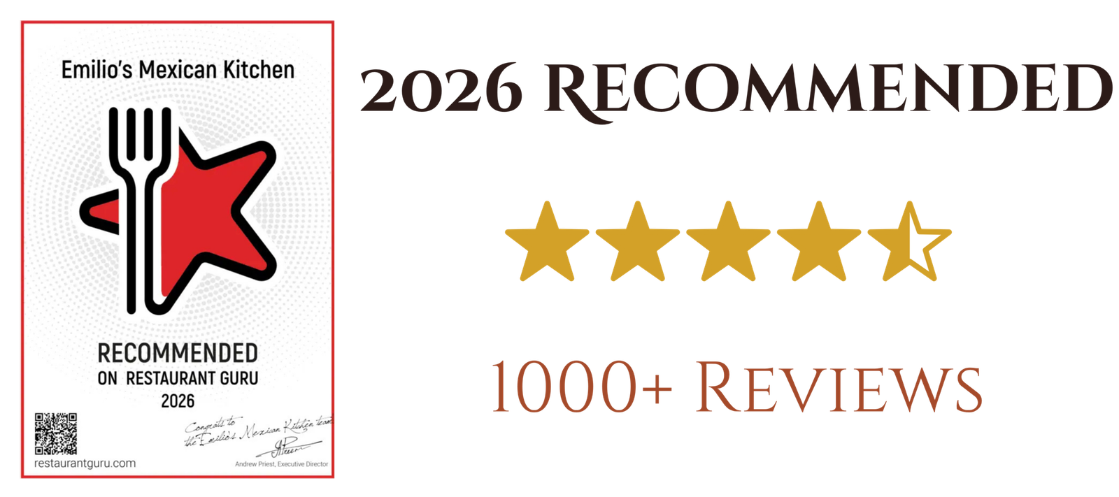 Restaurant Guru Recommended 2024